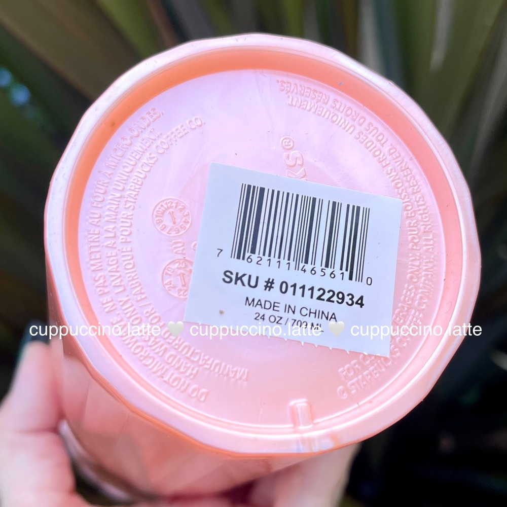 💖NEW💖Starbucks Blush Pink Kaleidoscope Dome Cup - Picture 6 of 6